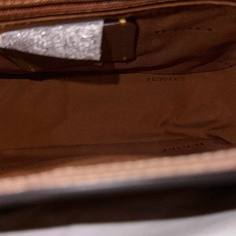 Coach Crocodile Embossed Leather Crossbody Bag - Picture 5 of 5